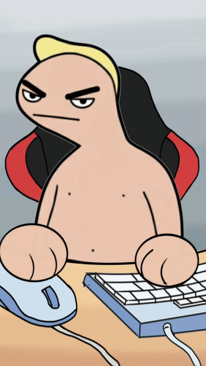 Baby Tremp hype gif